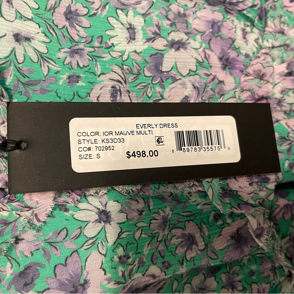 Kobi Halperin-The Everly Dress,in “Ivory/Mauve Multi”, Size Small, NWT from Saks - Picture 11 of 16